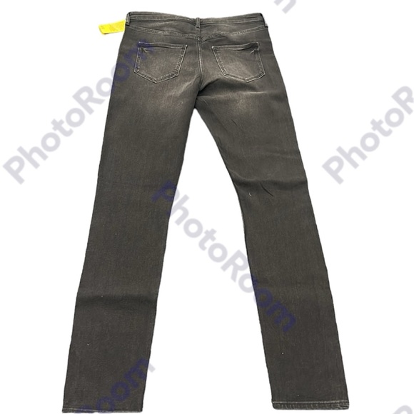 H&M Rhinestone Striped Gray Skinny Jeans - Picture 5 of 6